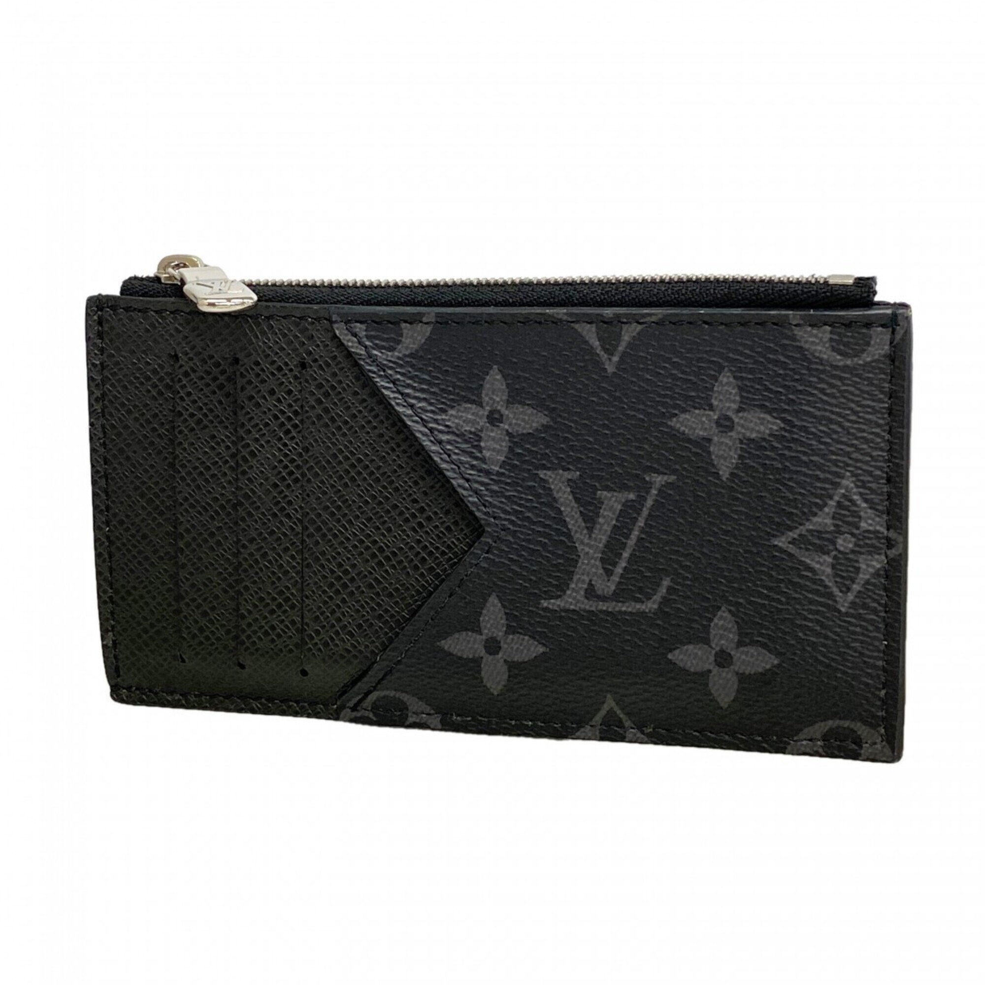 Louis Vuitton Wallet/Coin Case Taigarama Coin Card Holder M30271 Black Men's